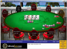 Ultimate Bet Omaha Poker Table View