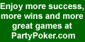 Party Poker bonus code PLOPLANET