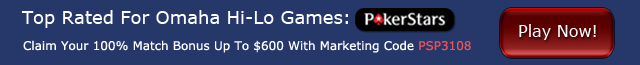 Top Rated For Omaha Hi-Lo Games- Pokerstars